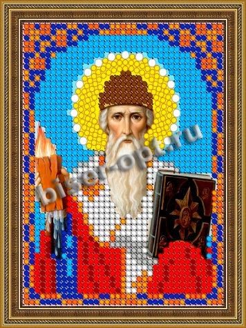 «Светлица» рисунок на ткани для вышивания бисером 423ЛМ «Св. Спиридон» 7,5*10см (1шт) цвет:423ЛМ