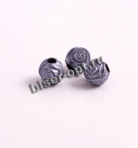 Бусины пластик SZ022 фольга
