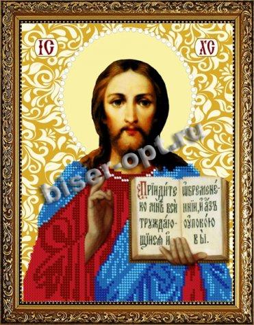 ВЛИ-316 «Господь Вседержитель» 18*23см схема на атласе для вышивания бисером «Вышивочка» (1шт) цвет:ВЛИ-316