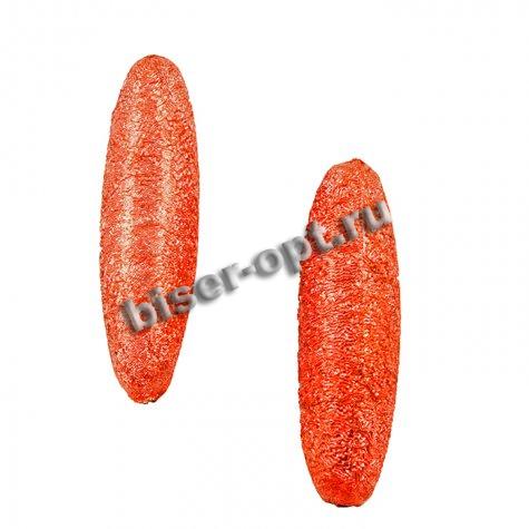 Бусины пластик SZ079 фольга
