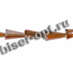 Бусины граненые стекло