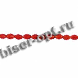 Бусины граненые стекло