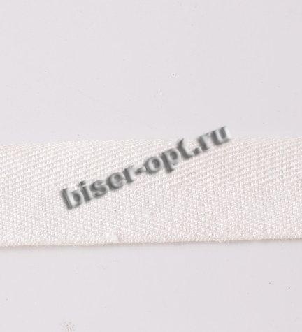 Лента BG - 4778 киперная 25мм (50м) цвет:501-белый