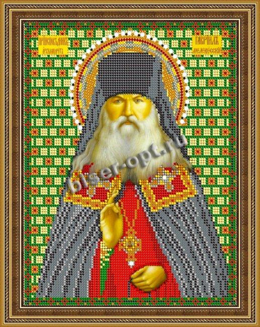 «Светлица» рисунок на ткани для вышивания бисером 793Р «Св. Гавриил» 19*24см (1шт) цвет:793Р
