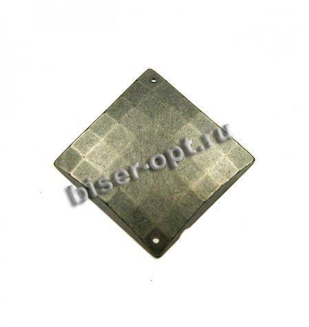 Стразы пришивные пластик под металл FS4180