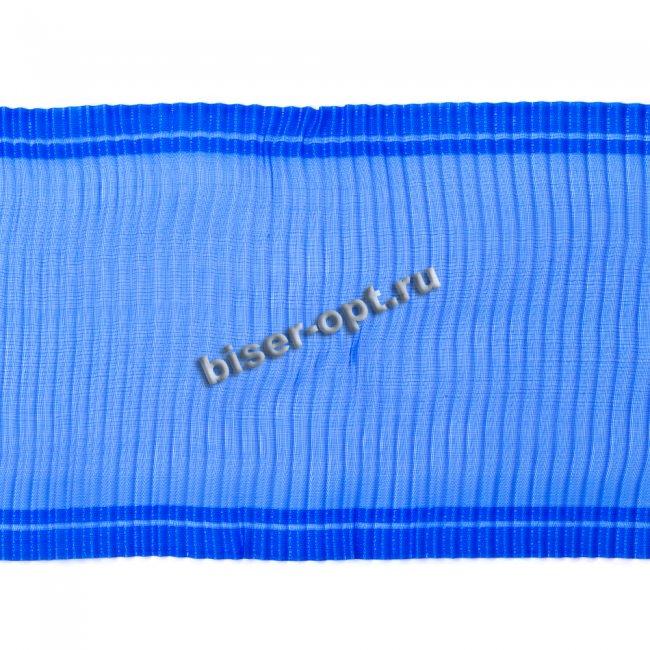 Лента капроновая гофрированная С1692 Г17 100-120мм (50м) цвет:079-коричневый