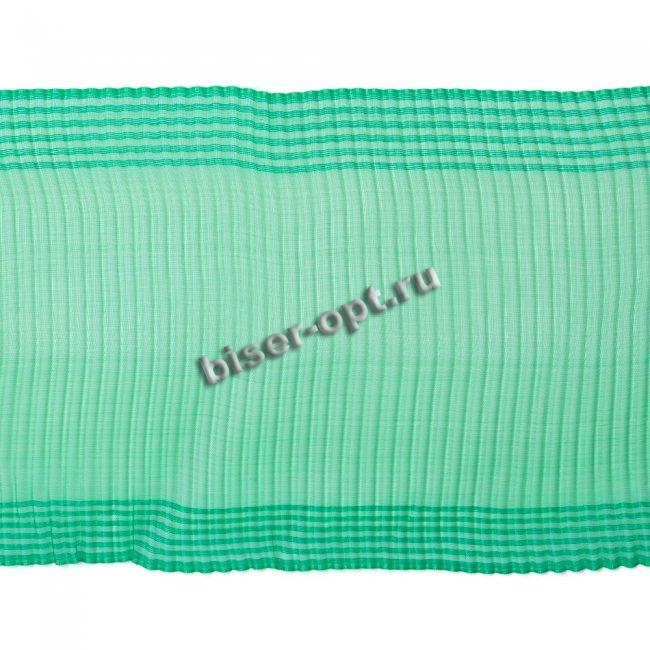 Лента капроновая гофрированная С1692 Г17 100-120мм (50м) цвет:079-коричневый