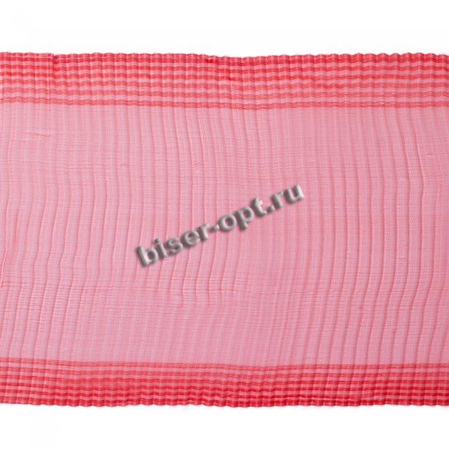 Лента капроновая гофрированная С1692 Г17 100-120мм (50м) цвет:079-коричневый
