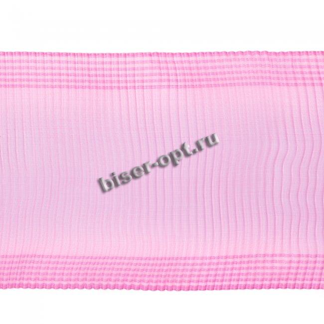 Лента капроновая гофрированная С1692 Г17 100-120мм (50м) цвет:079-коричневый