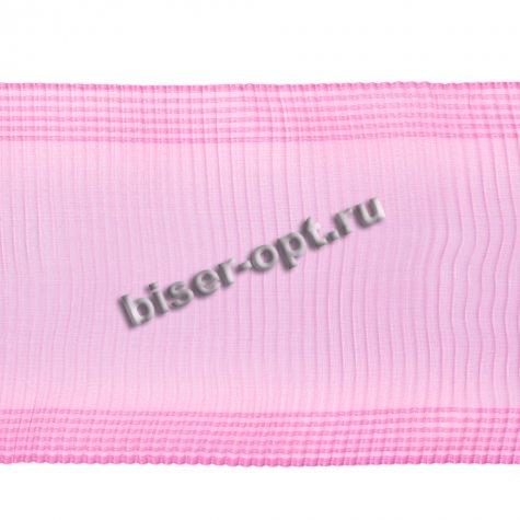 Лента капроновая гофрированная С1692 Г17 100-120мм (50м) цвет:079-коричневый