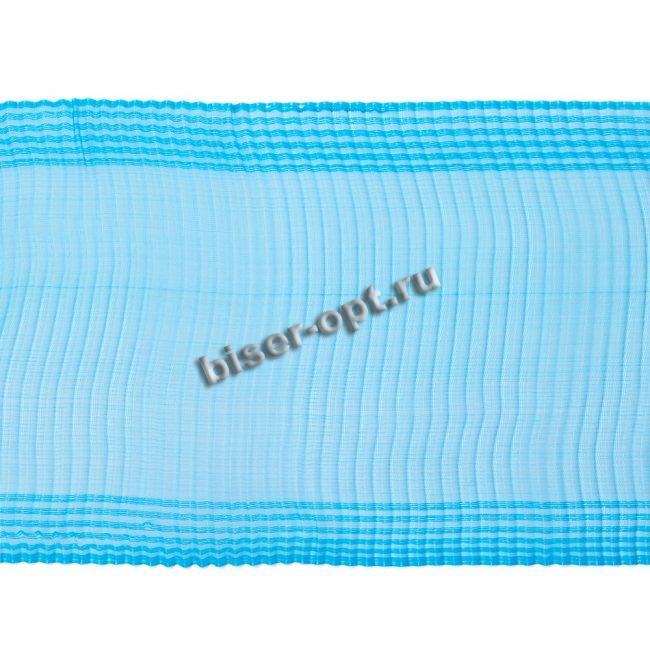Лента капроновая гофрированная С1692 Г17 100-120мм (50м) цвет:079-коричневый