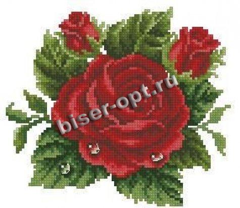 Набор для вышивания крестом № S8085 29*28см (1шт) цвет:S8085