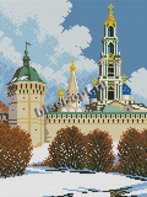 Набор для вышивания крестом № S8028 36*45см (1шт) цвет:S8028
