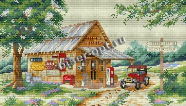 Набор для вышивания крестом № S8220 54*35см (1шт) цвет:S8220
