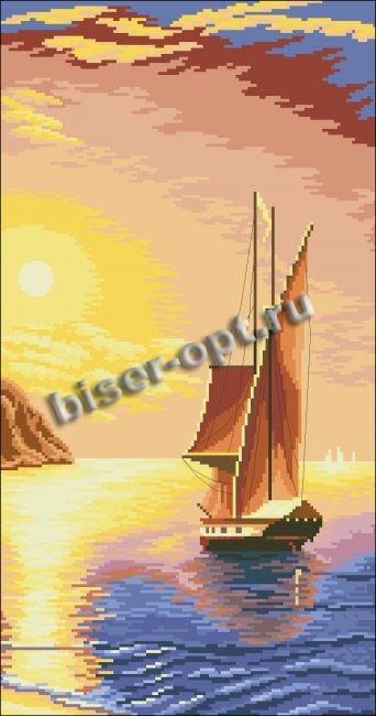 Набор для вышивания крестом F446 39*66см (1шт)