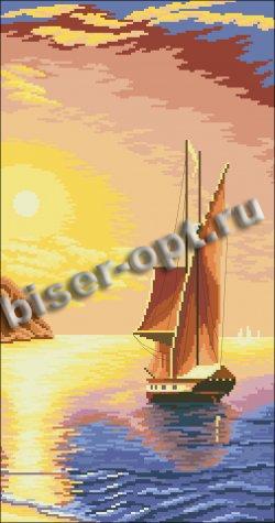 Набор для вышивания крестом F446 39*66см (1шт)