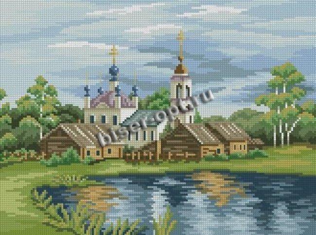 Набор для вышивания крестом F189 48*38см (1шт)