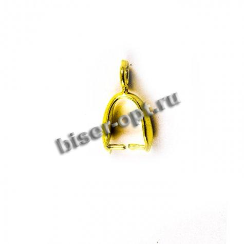 Крепление для кулона FS3610 12*4мм (1000шт) цвет:золото