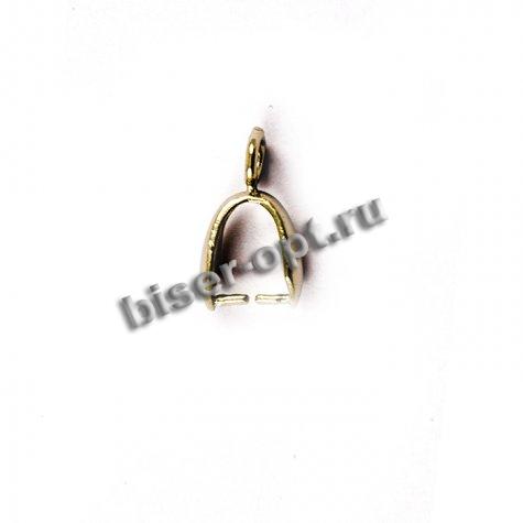 Крепление для кулона FS3610 12*4мм (1000шт) цвет:золото