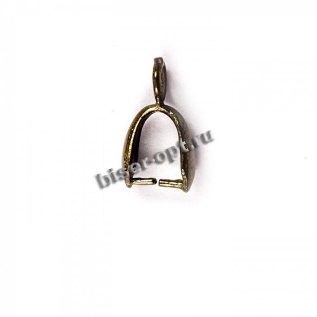 Крепление для кулона FS3610 12*4мм (1000шт) цвет:золото