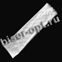 Перчатки свадебные №S 006 31см (1шт) цвет:501-белый