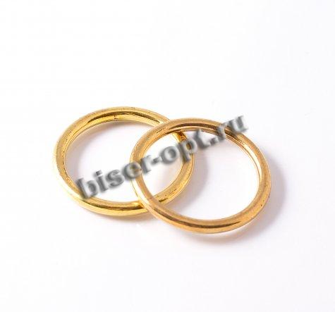 Кольцо пластик №334 d 4,0/5,0см (200шт) цвет:т.никель