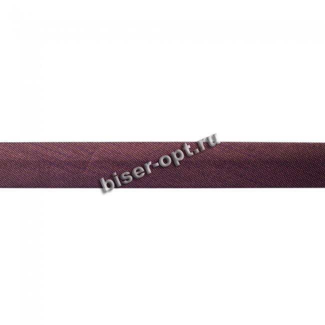 Косая бейка 5/8" 15мм (10боб*132м) цвет:180-фиолетовый