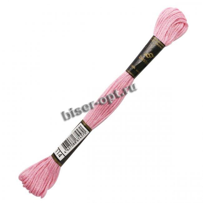 Мулине "Bestex" хлопок (24шт*8м) цвет:114