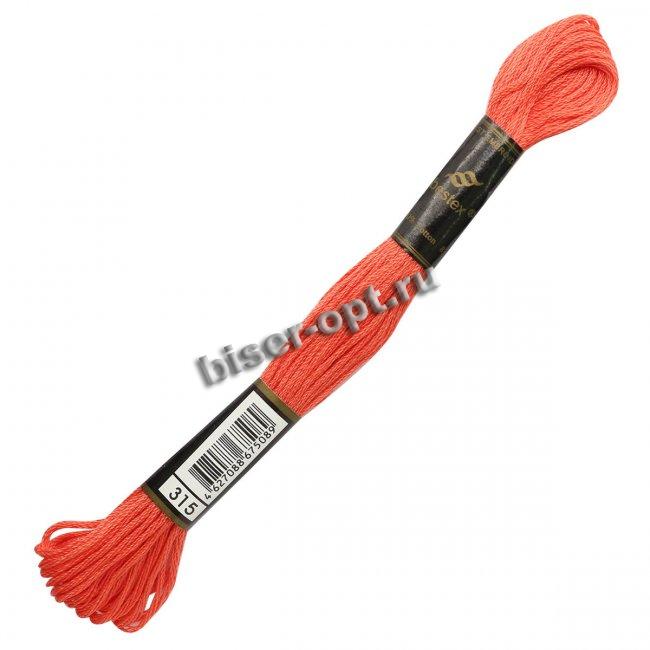 Мулине "Bestex" хлопок (24шт*8м) цвет:315