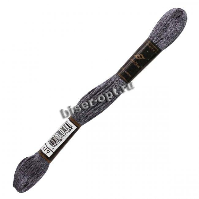 Мулине "Bestex" хлопок (24шт*8м) цвет:419