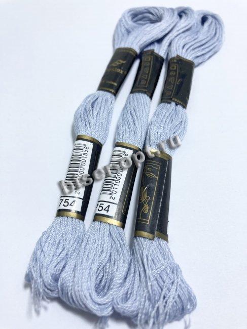 Мулине "Bestex" хлопок (24шт*8м) цвет:754