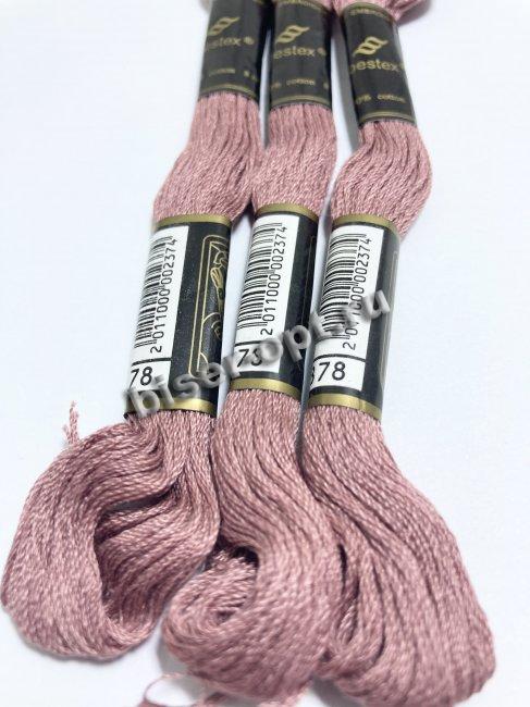 Мулине "Bestex" хлопок (24шт*8м) цвет:878