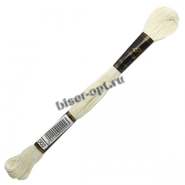 Мулине "Bestex" хлопок (24шт*8м) цвет:а-002