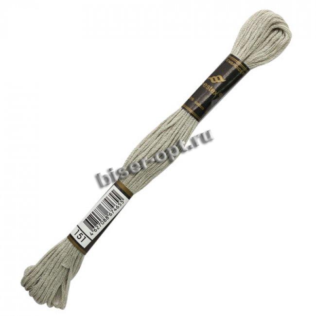 Мулине "Bestex" хлопок (3шт*8м) цвет:151
