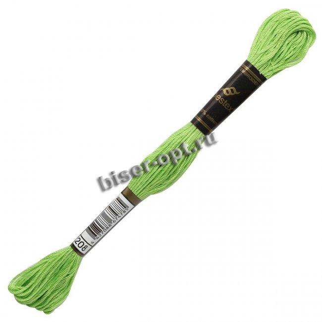 Мулине "Bestex" хлопок (3шт*8м) цвет:208