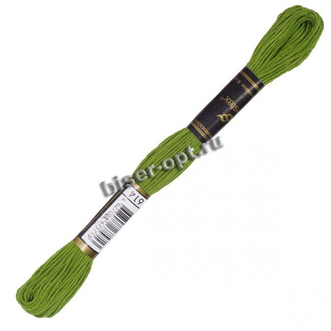 Мулине "Bestex" хлопок (3шт*8м) цвет:614