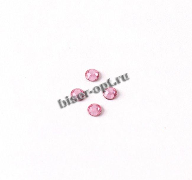 Стразы 2038 SS12 Silver-Foiled Hotfix (10шт) цвет:223-Light Rose