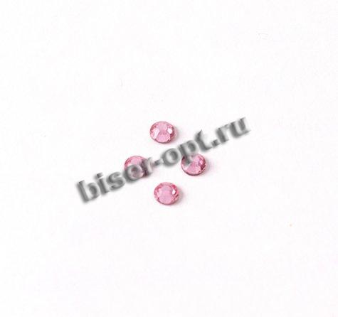 Стразы 2038 SS12 Silver-Foiled Hotfix (10шт) цвет:223-Light Rose