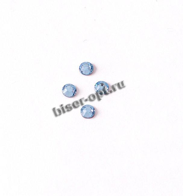 Стразы 2038 SS12 Silver-Foiled Hotfix (10шт) цвет:202-Aquamarine