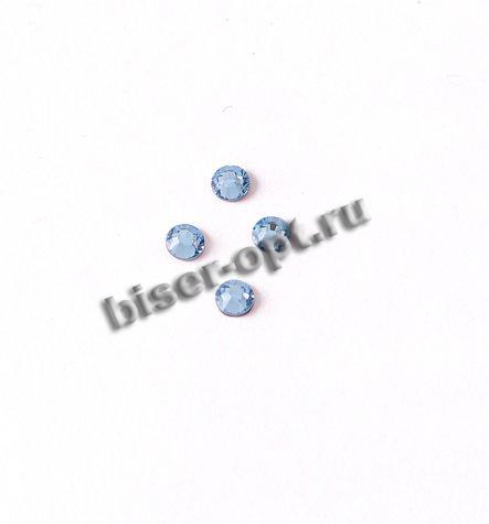 Стразы 2038 SS12 Silver-Foiled Hotfix (10шт) цвет:202-Aquamarine