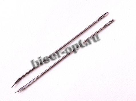 Иглы парусные 175мм (1уп*25шт) цвет:т.никель