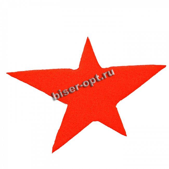Термоаппликация №46Д "Звезда" (1шт) цвет:ассорти
