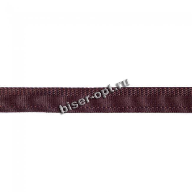 Лента С3281 брючная 15-17мм  Россия (50м) цвет:С215-коричневый