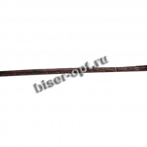 Шнур отделочный кожзам 8716 3,5мм (10м) цвет:083-т.синий