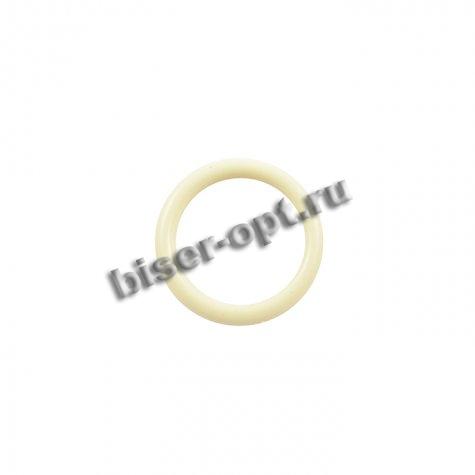 Кольцо для штор №8752 пластик d 38мм (100шт) цвет:124-молочный