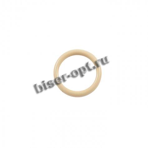 Кольцо для штор №8752 пластик d 38мм (100шт) цвет:124-молочный