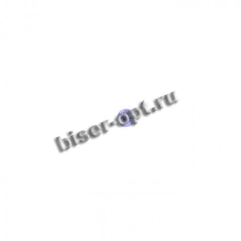 Бусина металл литье ZN-62589 d 6мм (20шт) цвет:никель