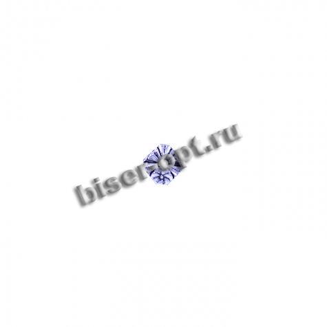 Бусина металл литье ZN-60071 10*4мм (10шт) цвет:никель