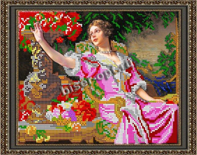 «Светлица» набор для вышивания бисером №298 «Эпоха Вдохновения» бисер Китай 24*19см (1шт) цвет:298