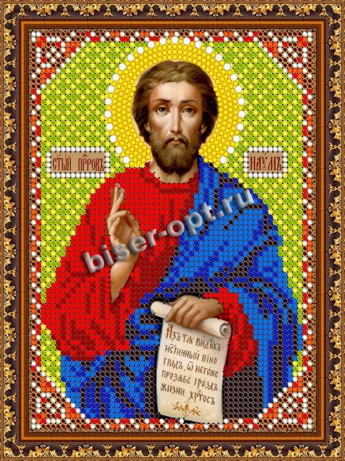 «Светлица» набор для вышивания бисером 8822М «Св. Наум» бисер Чехия 12*16см (1шт) цвет:8822М